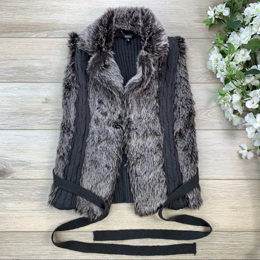 Xoxo Faux Fur Vest